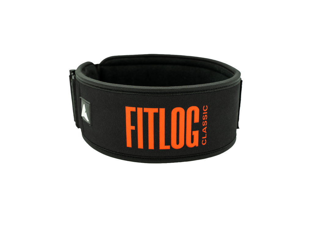 Ceinture d’haltérophilie 4" RYLIX Édition Spéciale FITLOG CLASSIC Black