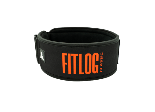 Ceinture d’haltérophilie 4" RYLIX Édition Spéciale FITLOG CLASSIC Black