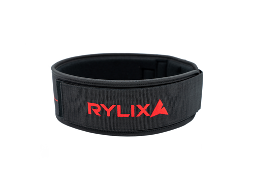 Ceinture d’haltérophilie 4 pouces RYLIX ECG pour musculation et powerlifting