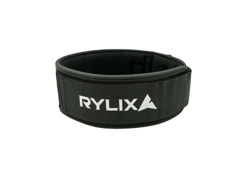 Ceinture d’haltérophilie 4" RYLIX Édition Spéciale FITLOG CLASSIC Black