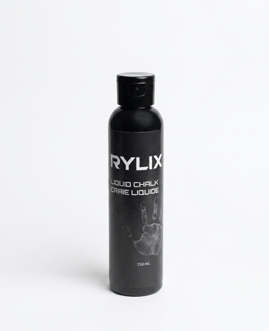 Magnésie liquide RYLIX 150 ml bouteille noire grip gym
